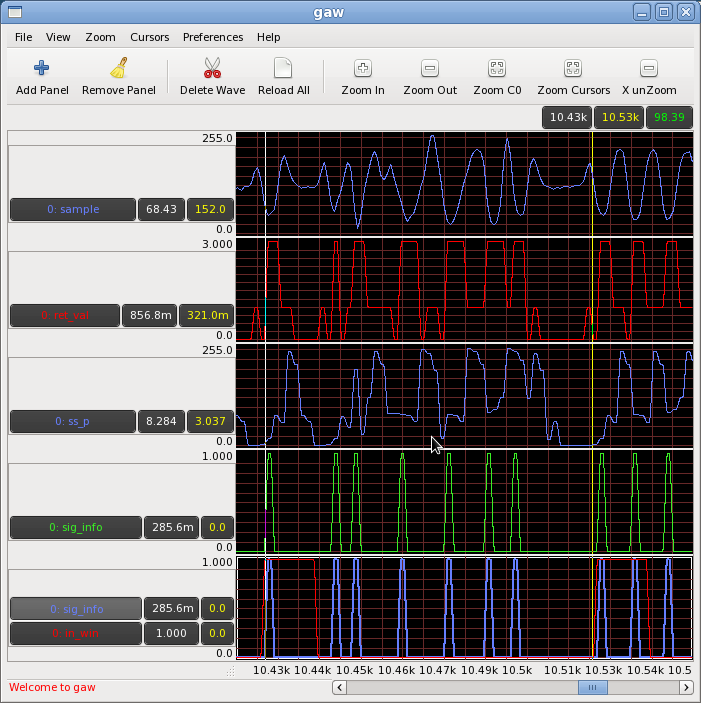 gtk analog wave viewer