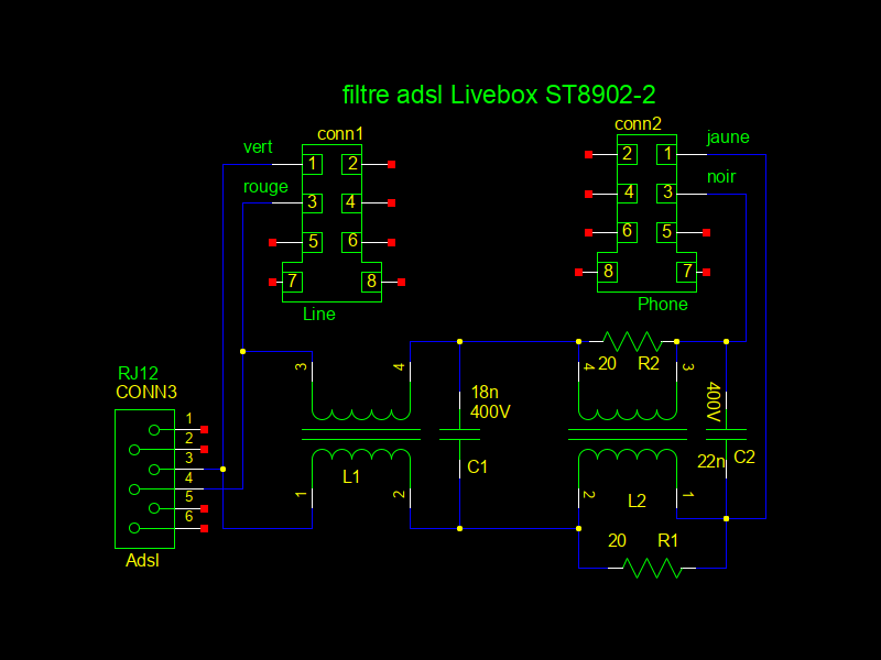 filtre adsl livebox