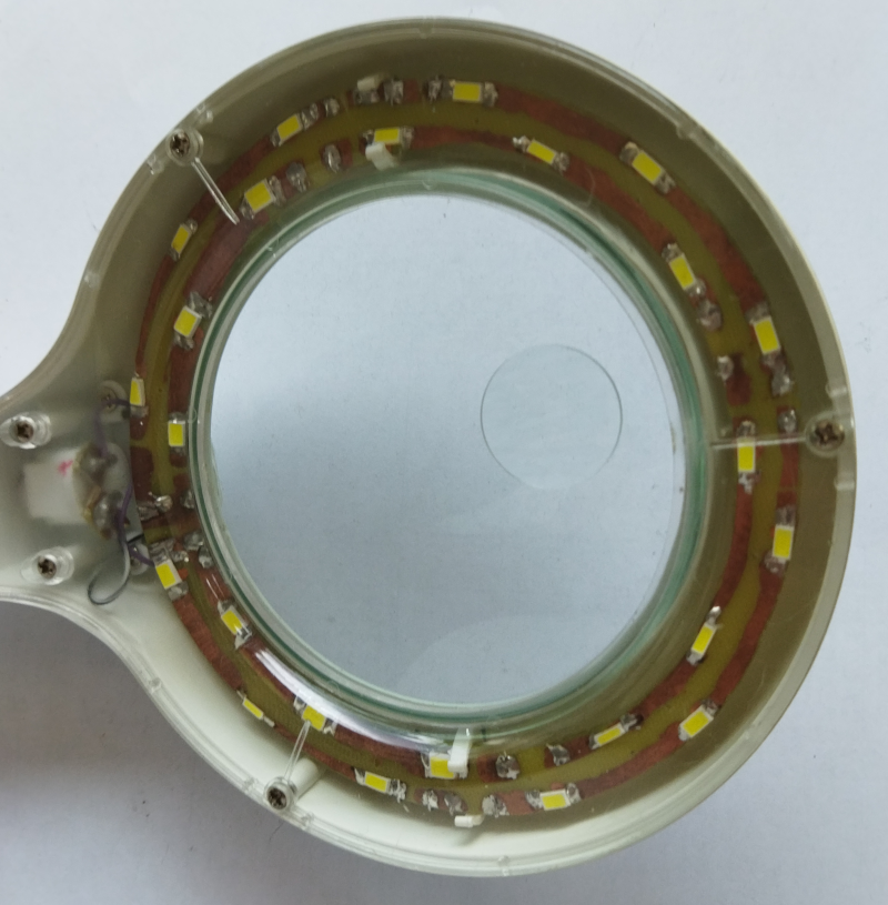 circuit imprimé avec leds