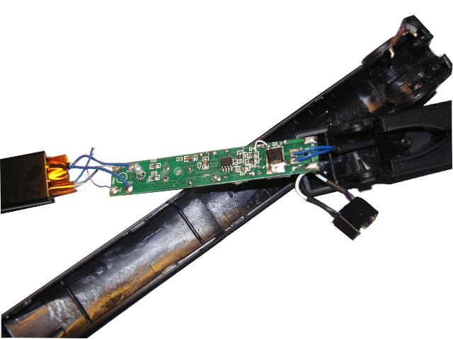 circuit imprimé du lisseur coté circuit